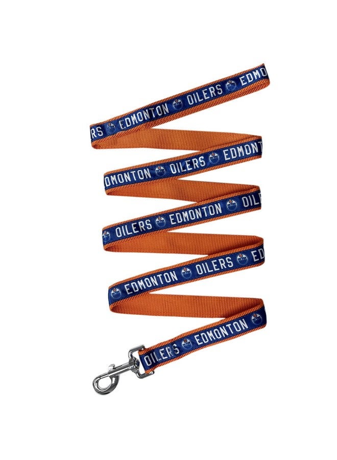 Pets First NHL PET Leash Edmonton Oilers Dog Leash, Small Hockey Team Leash for Dogs & Cats. A Shiny & Colorful Cat Leash & Dog Leash Licensed by The NHL - Image 1