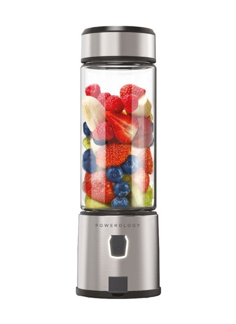 Powerology P6BPJBK Portable 6 Blade Juicer 450ML