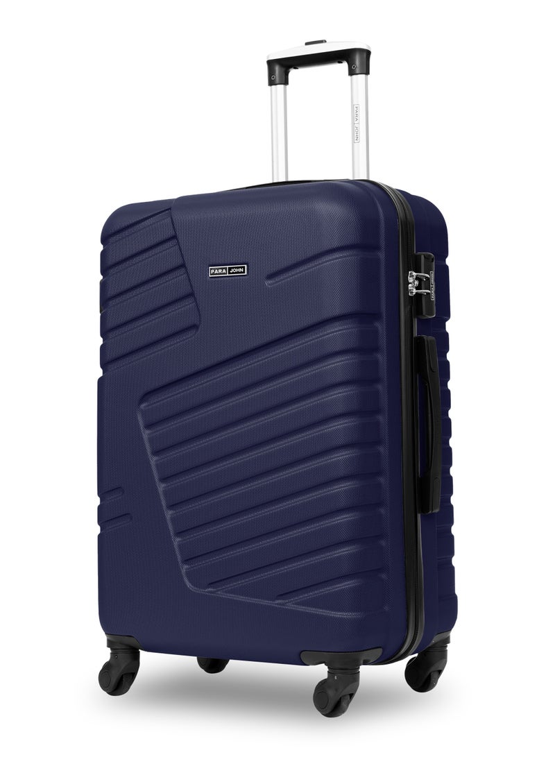 PARAJOHN Series Series Set of 3 Luggage | Lightweight Small 10KG, Medium 20KG & Large 30KG ABS 4 Wheels Trolley Hardsided Travel Suitcase - Navy - Image 2