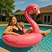 GiftExpress 48 Inflatable Flamingo Pool Float Swim Party Toys Fun Beach Floaties Summer Pool Lilo Lounger for Adults Kids Pool Party Favor 1 Pack - Image 3