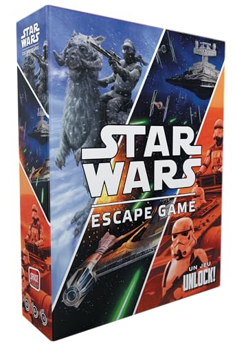 Asmodee Star Wars UNLOCK The Escape Game  Embark on Epic Escape Room Adventures in a Galaxy Far Far Away Cooperative Game for Kids  Adults Ages 10 16 Players 1 Hour Playtime - Image 1
