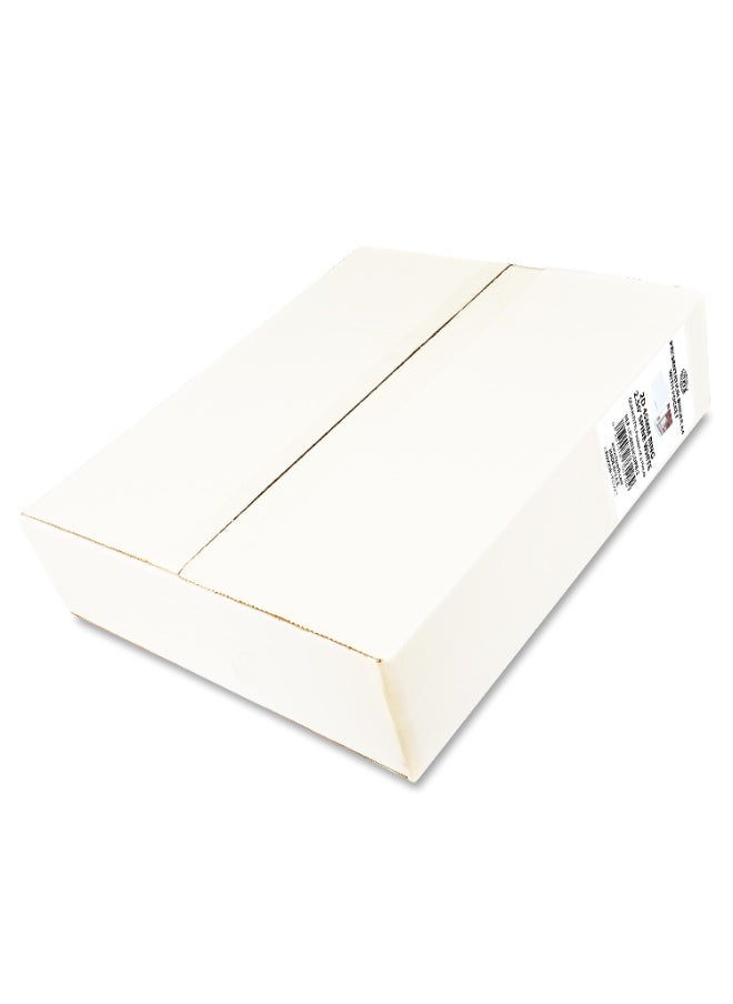 FIS Presentation Binder, A4 Size(210x297mm), 2[D]Ring Type, 45mm Ring Size, 2.50" Inches Spine with Clear PVC Pocket For Easy Insert Your Label Design, Packet of 2 Pieces, White Color-FSBD245DPB/2  - Image 4