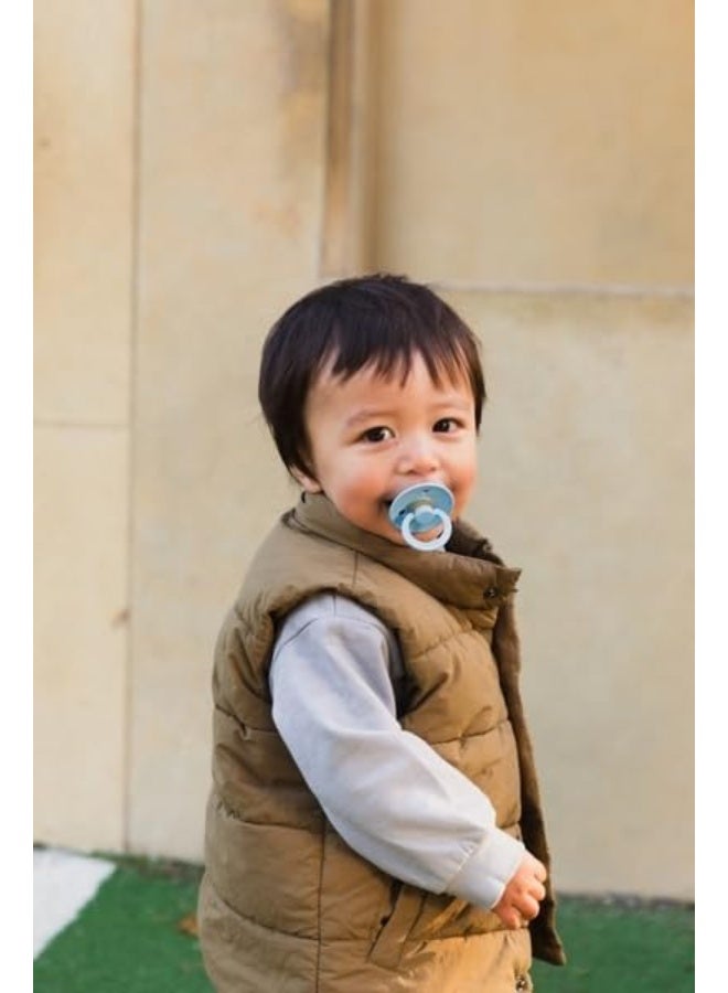 BIBS Colour Pacifier 2-Pack, BPA Free Dummy Binky, Round - Image 5