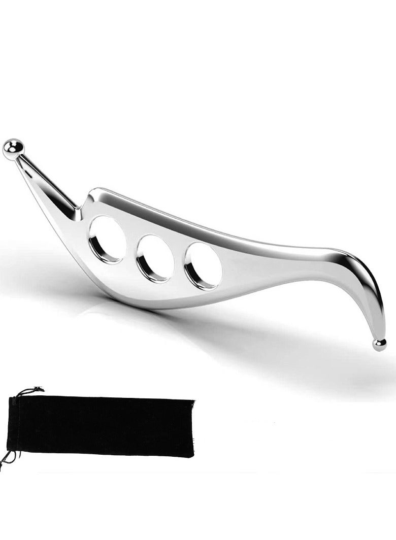 Stainless Steel Muscle Scraper Massage Tool gua sha iastm for deep Tissue Scraping for myofascial Release - Image 1