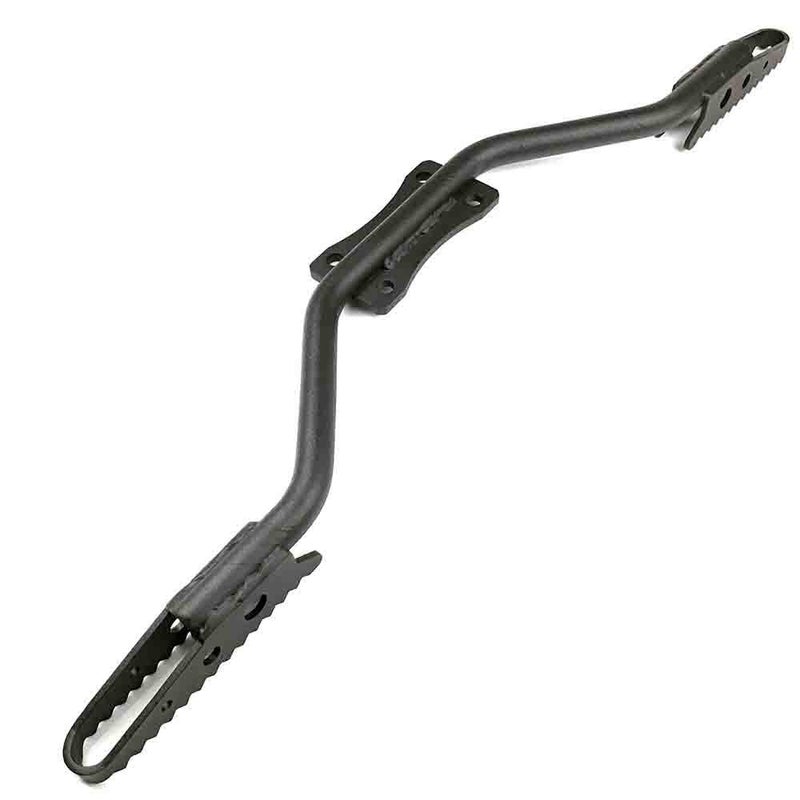 Upgraded ATC70 Footpeg Bar â€“ Oversized Heavy-Duty Steel Foot Peg Bracket Compatible with Honda ATC 70 | Reinforced Adult Pegs, Welded Frame Mount, Engine Swap Ready