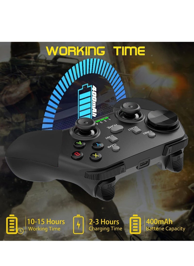 KASTWAVE - Mobile Gaming Controller for iOS, for Android, for iPad, Tablet, PC, Phone Wireless Controller for iPhone 14 13, for galaxy S22 21, Android Phones, for COD Mobile, for Genshin Impact, for Cloud Gaming - Image 1