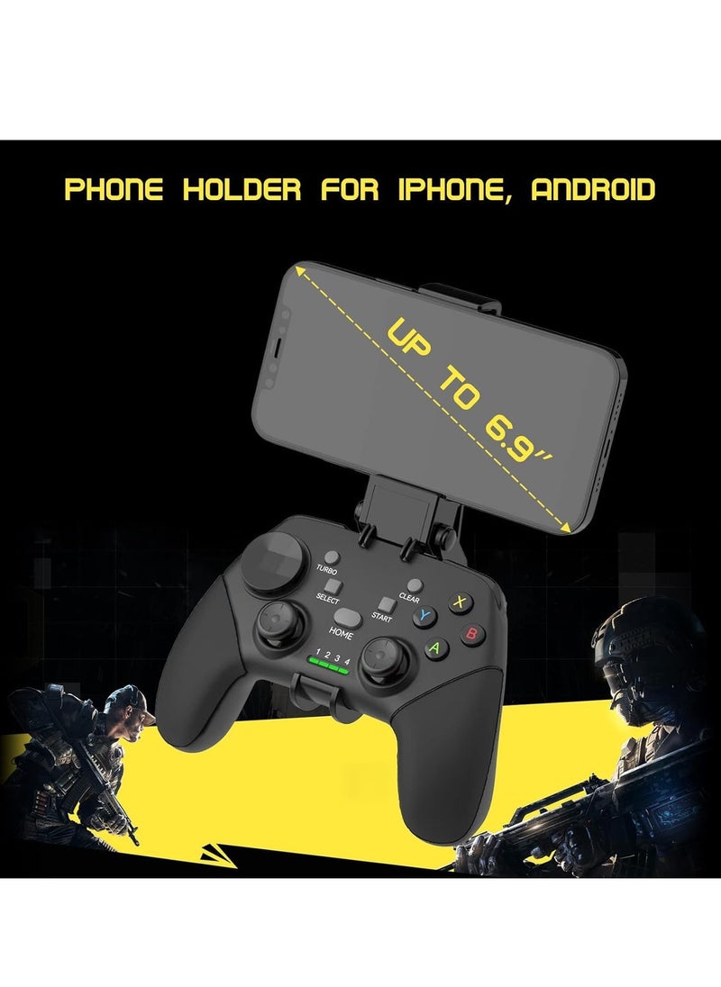 KASTWAVE - Mobile Gaming Controller for iOS, for Android, for iPad, Tablet, PC, Phone Wireless Controller for iPhone 14 13, for galaxy S22 21, Android Phones, for COD Mobile, for Genshin Impact, for Cloud Gaming - Image 1