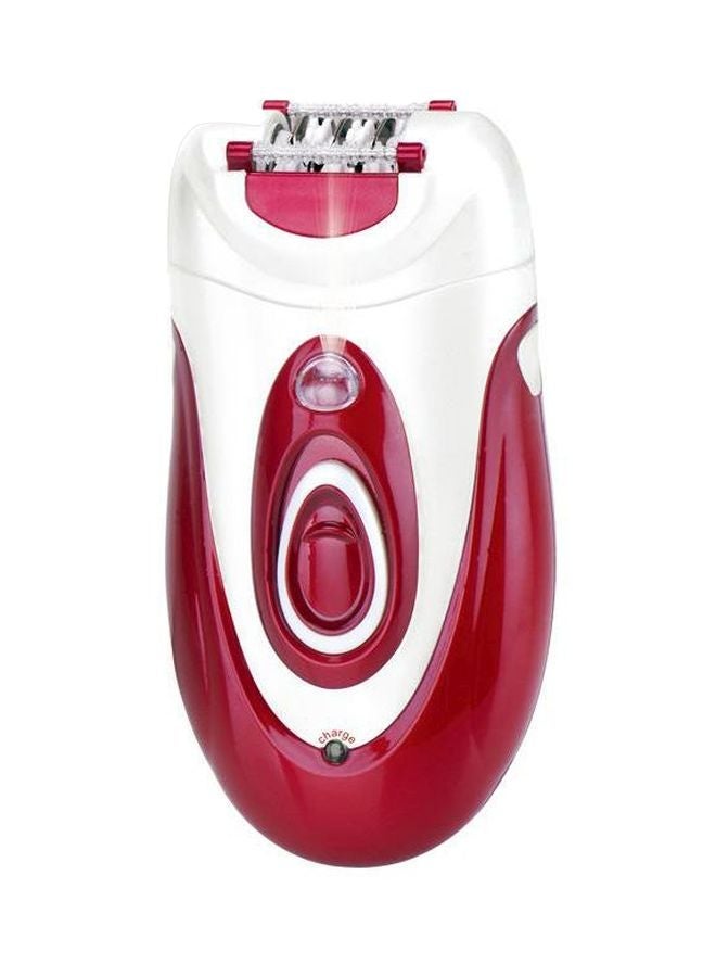 NIBEMINENT Rechargeable Dry Epilator White/Red/Blue - Image 1