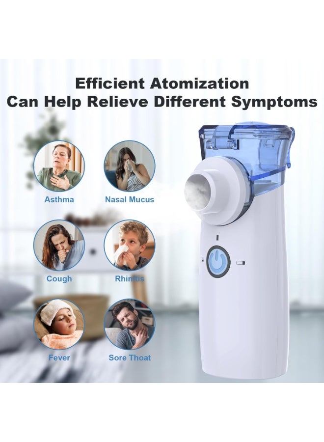 Rechargeable Portable Inhaler Device – Super Quiet Nebulizer with Adjustable Spray for Children & Adults - Image 4