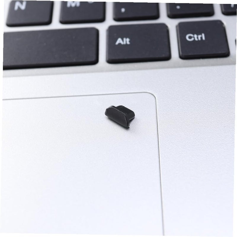 10 Pcs Black Phone Charging Port Dust Plug Protector Sand Sweat Proof Stylish Design - Image 3