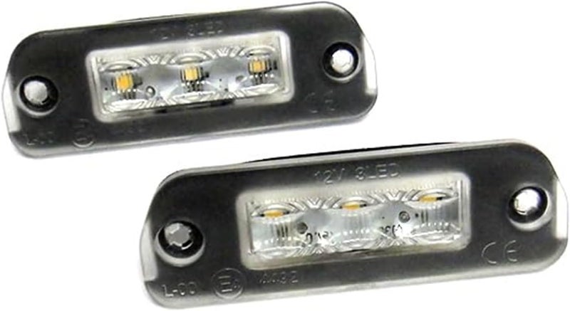 QASULER 2x LED License Plate Light for MB Models - Image 1