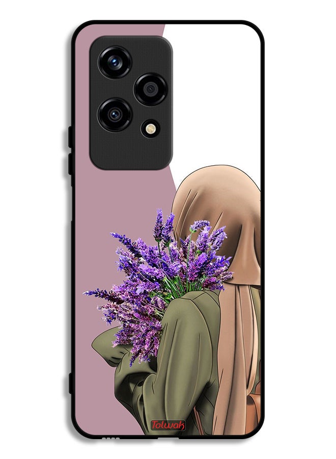 Tolwak Honor 200 Lite 5G Protective Case Cover Holding Flower - Image 1