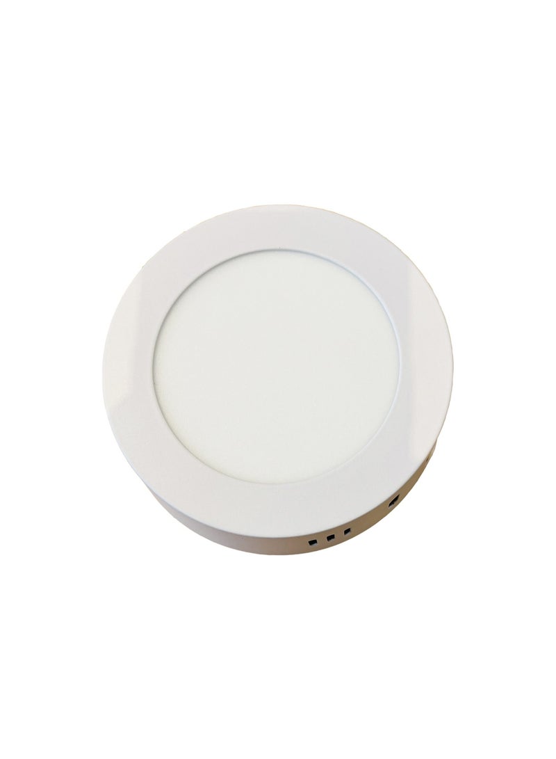 Vyoma فيديو فيوما 6 واط مصباح سقف دائري LED موفر للطاقة دافئ أبيض (عبوة من 4) - Image 3