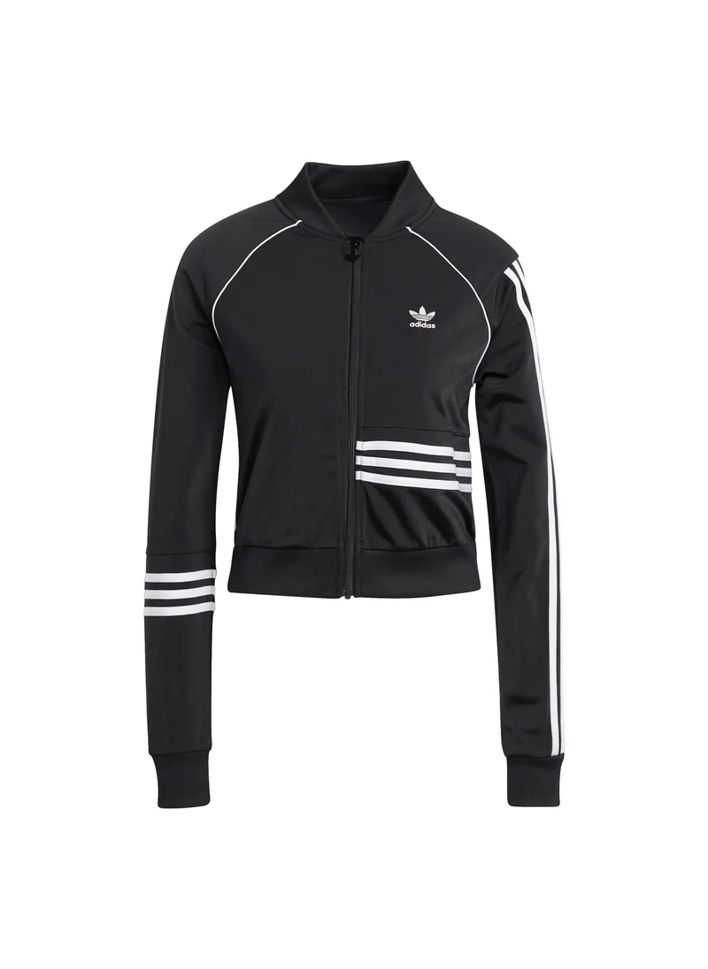 اديداس adidas CROPPED TT Multicolour Originals Women TRACK TOPS