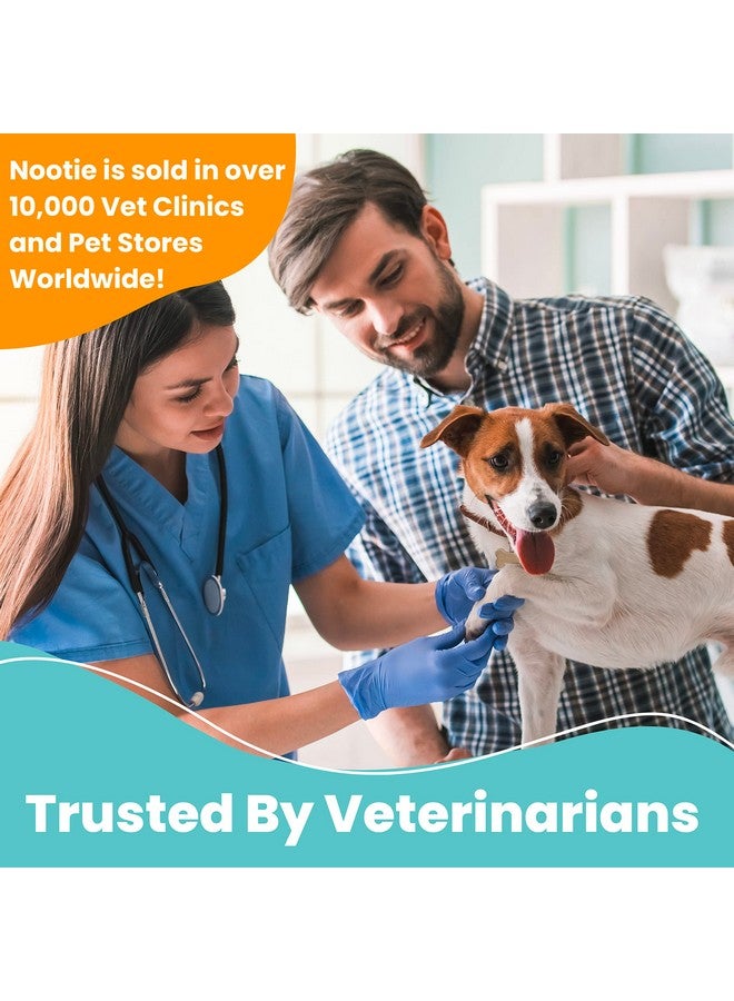 nootie Nootie Medicated Dental Wipes for Dogs, Cleans Teeth and Freshens Breath for Dogs - Prevents Plaque and Tartar Dog Oral Care, 60 Count - Image 5