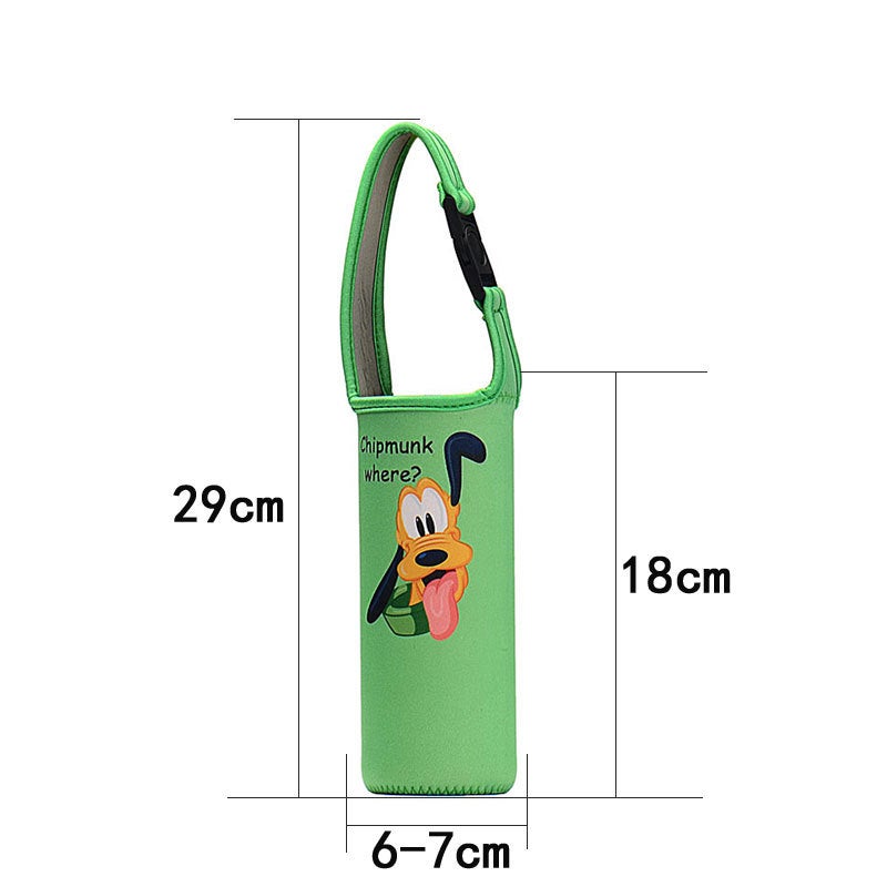 Insulated Cartoon Cup Sleeve Neoprene Simple Design Pluto 