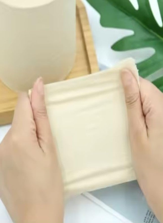 Frill 2 Ply bamboo car tissue paper box | Facial Tissue box, face napkin - 100 Pulls - Image 4