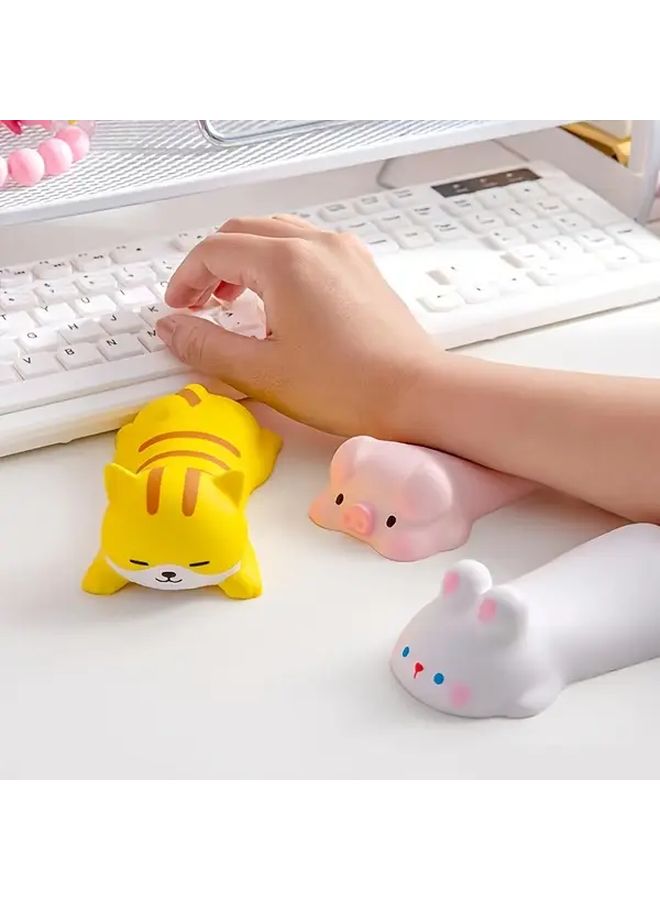 Ergonomic Cute Cat Wrist Rest Mouse Pad For Computer Desk Office - Image 1