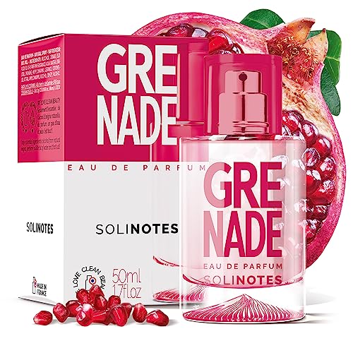 Solinotes Paris Solinotes Pomegranate Perfume for Women & Men, 1.7 Fl Oz/ 50 ML Eau De Parfum, Delicate Floral and Soothing Scent with Premium Ingredients - Clean Perfume, Cruelty Free, Vegan, Made in France - Image 1