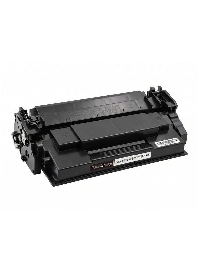 طباعة الذهب Gold Print Premium Toner Cartridge W1510X, 151X, HP LaserJet Pro MFP 4103fw Black, Compatible For HP LaserJet Pro 4003dw, 4003dn, HP LaserJet Pro MFP 4103fdw, 4103fdn Toner: Refined toner is infinitely close to original toner to achieve high color printing. - Image 2