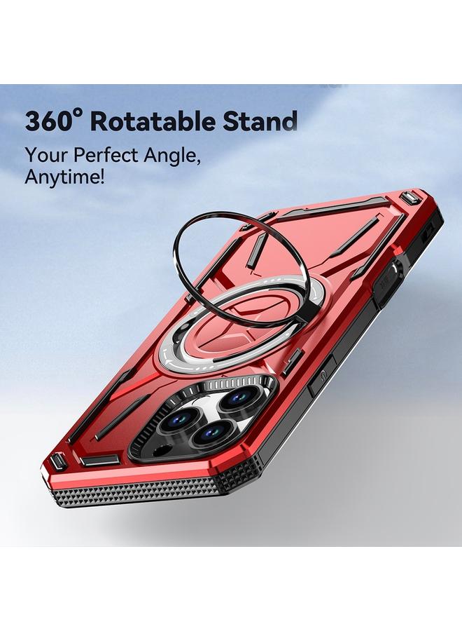 S-TOP Case For iPhone 13 Pro Armor II Series MagSafe Magnetic Holder Phone Case - Image 4