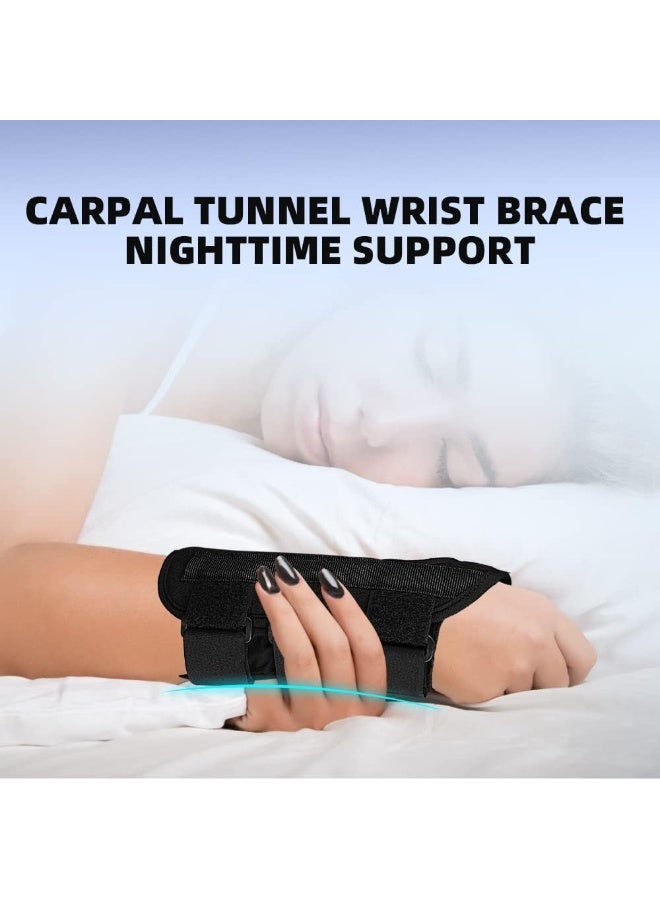 دعامة معصم طبية قابلة للتعديل – 3 أحزمة تثبيت – مناسبة لليد اليمنى واليسرى – دعم المعصم - Image 2