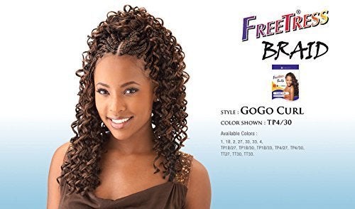 FreeTress Braids Freetress Bulk Gogo Curl TP427