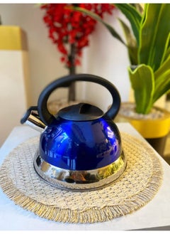 Generic Large stainless steel whistle kettle, 3 litre capacity  - Image 5