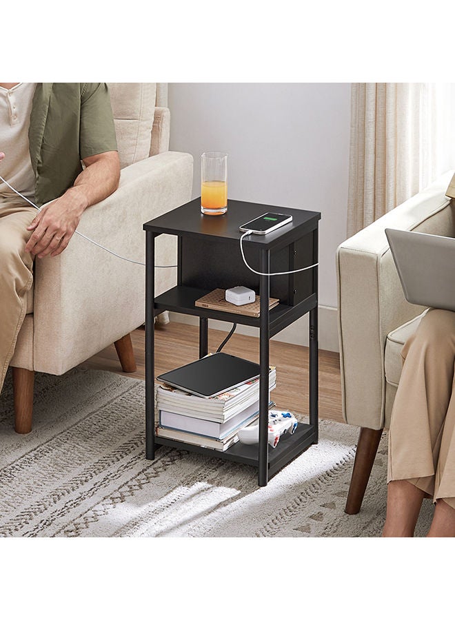 Home Box Oakland Smart Nightstand With USB Charging Port 14 x 44 x 33 cm  - Image 1