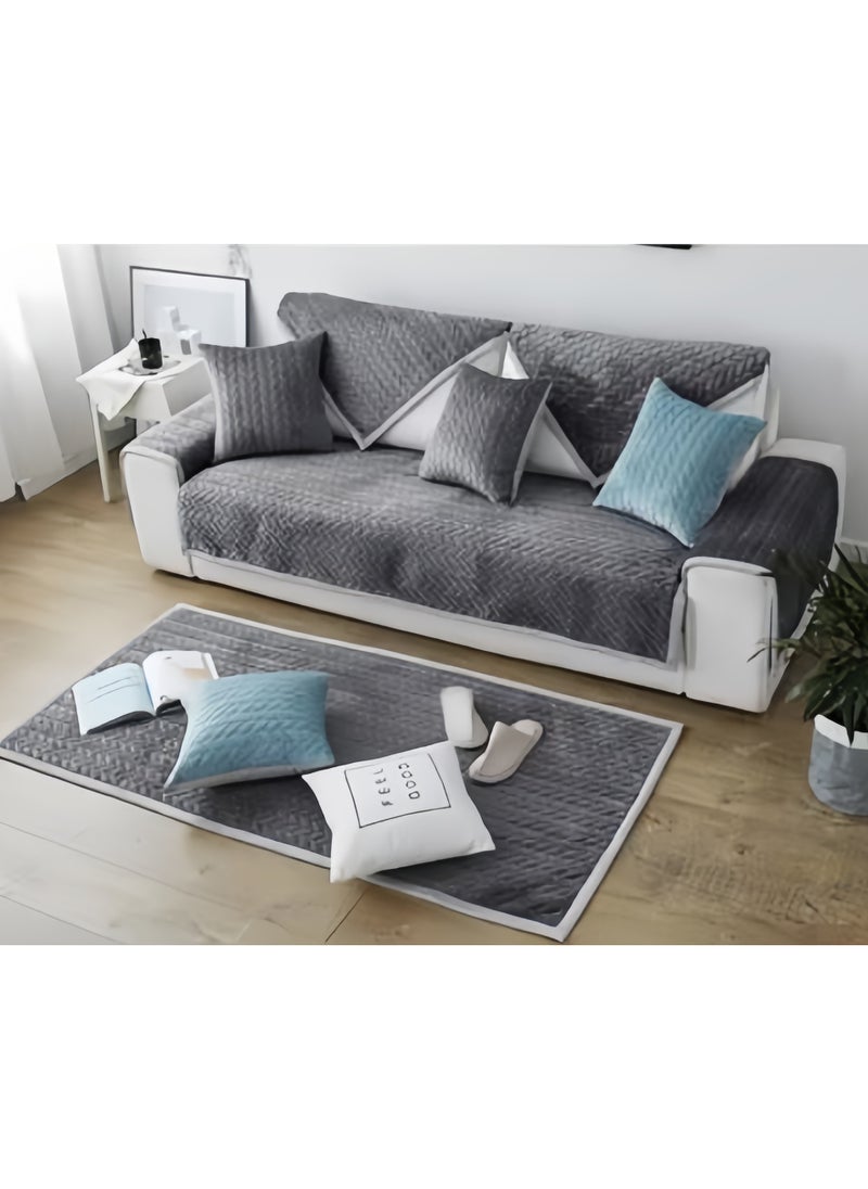KUYING Simple Fashionable Light Luxury Pillowcase 