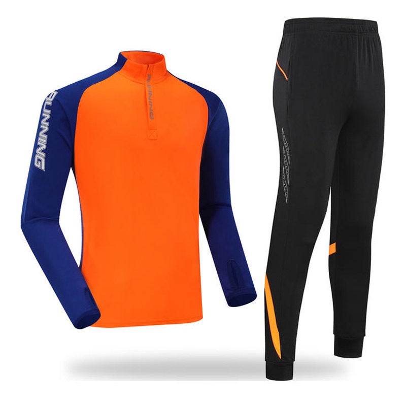 Manufacturer Men'S And Women'S Warm Competition Uniforms Long-Sleeved Foot-Wear Ball Adult And Children'S Training Uniforms With Printing - Image 1