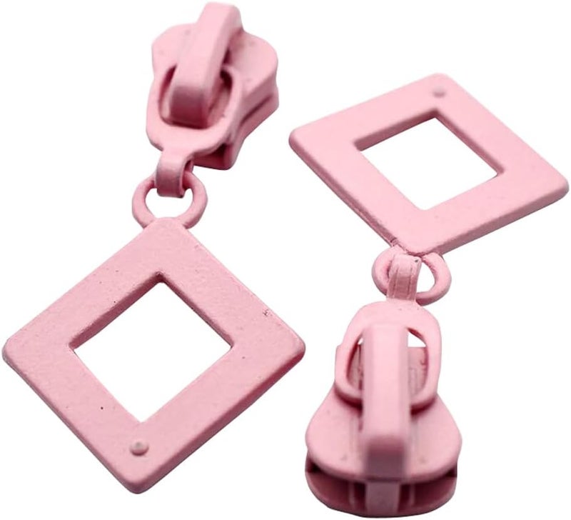 Zipper Repair Kit #5 Sliders Zippers Zipper Slider Replacement Zipper Bottom and Top Stop, Fix Resin Zipper 2 PCS-B12 - Image 1