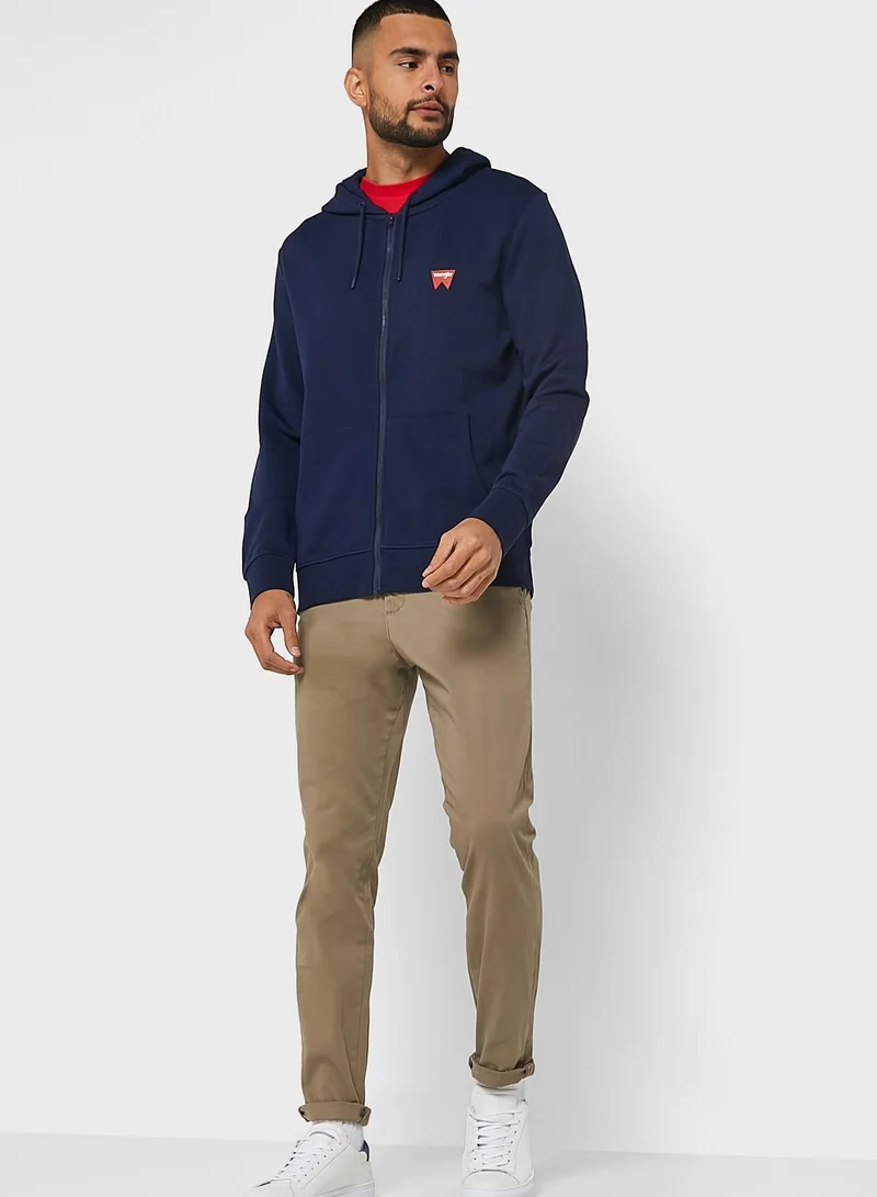 Wrangler Logo Printed Hoodie