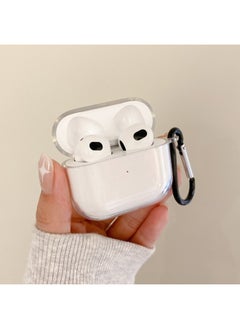Generic Simple Transparent TPU Soft Shell Apple AirPods 4 Generation/pro2 Wireless Bluetooth 3 Generation Earphone Case Anti-drop Applicable-Colour:Transparent Without Gourd Buckle-Applicable Model:Airpods Pro  - Image 2