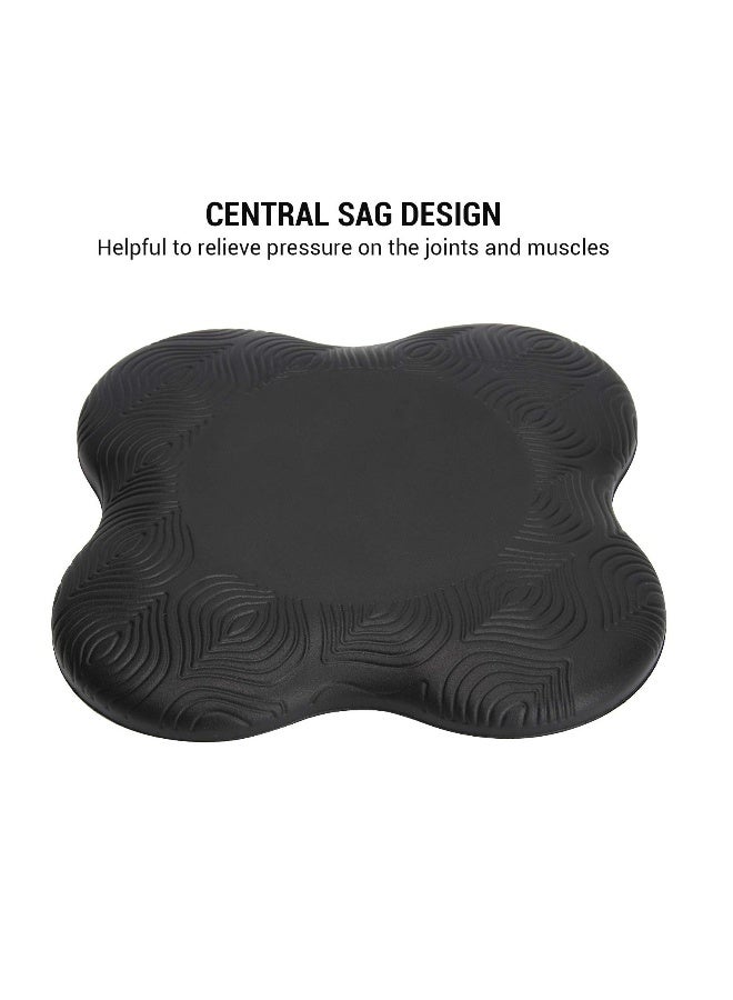 Nariele 7.9x7.9 / 20x20cm Yoga Knee Pad, Anti Slip Foam Yoga Kneeling Pad, Comfortable Yoga Support Pad, Sports Balance Cushion for Protecting Knee, Ankle, Elbow, Hand (2PCS) - Image 5