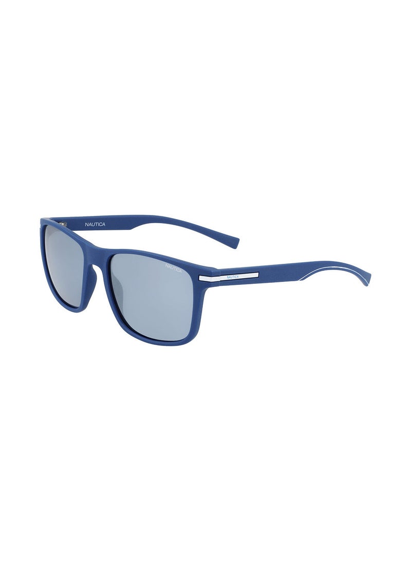 NAUTICA Full Rim Injected Rectangle Sunglasses N3659Sp 5518 (420)  - Image 1