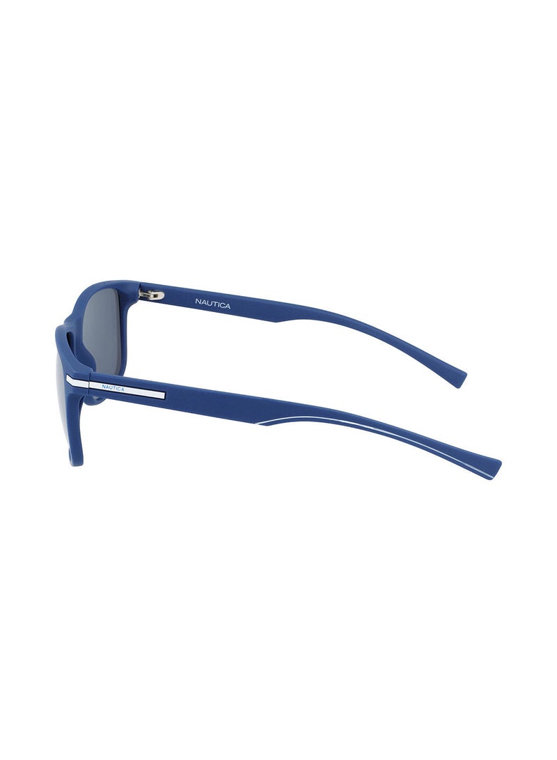 NAUTICA Full Rim Injected Rectangle Sunglasses N3659Sp 5518 (420)  - Image 4