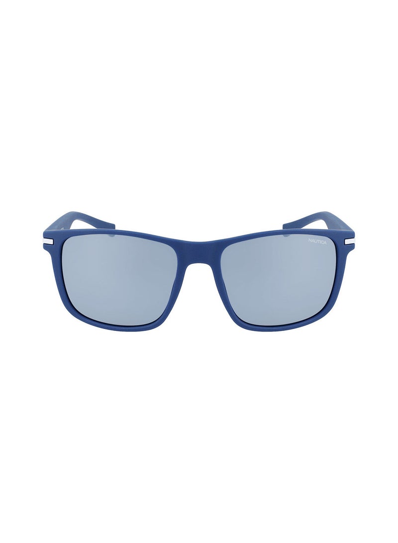 NAUTICA Full Rim Injected Rectangle Sunglasses N3659Sp 5518 (420)  - Image 2