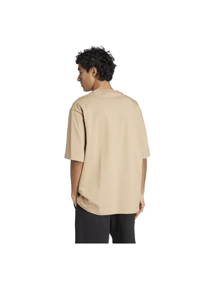 adidas تيشيرت تدريب أديداس M C DOODLE SCT رجالي - بني - XS