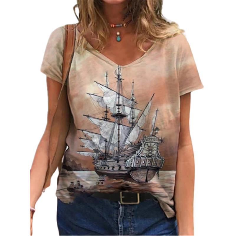 Independent Station Women's 2021 Fashion Digital Printing T-shirt - Image 2