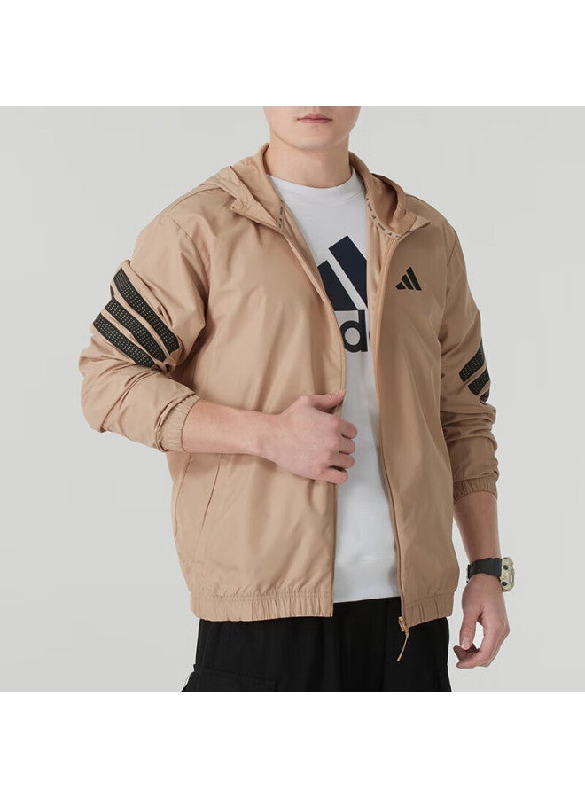 Adidas Adidas Men's Training Series Gym+3s Windbreaker Jacket Jm6751 Size S  - Image 2