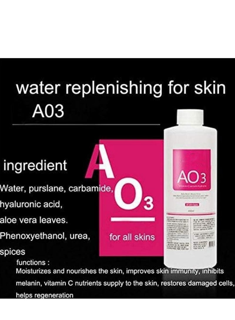 AS1 SA2 AO3 Aqua Peeling Solution Premium Salon Professional Dermabrasion Serum for Small Bubble Skin Care Facial Mask Machine (AS1 SA2 AO3, 3*400ml) - Image 4