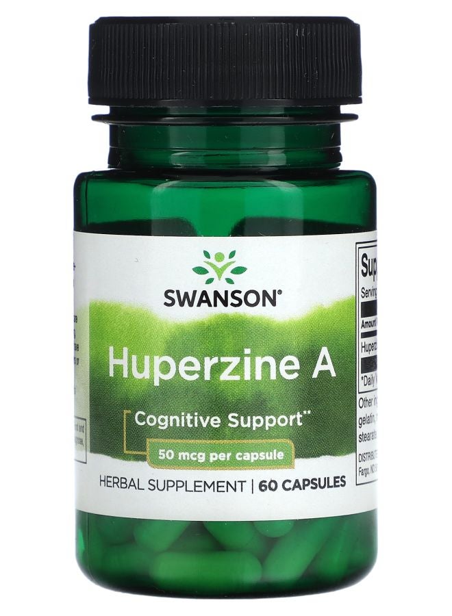 SWANSON Huperzine A 50 mcg 60 Capsules