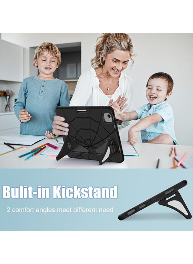 general Case for iPad Air 11" 2024 (M2, 6th generation), Kid-Friendly iPad Case with Stand Pencil Holder, Heavy Duty Case for iPad Air 11 2024 - Image 2
