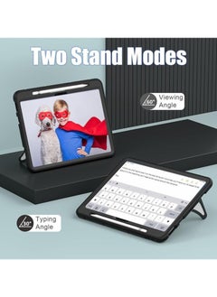 General Case for iPad Air 11" 2024 (M2, 6th generation), Kid-Friendly iPad Case with Stand Pencil Holder, Heavy Duty Case for iPad Air 11 2024  - Image 3