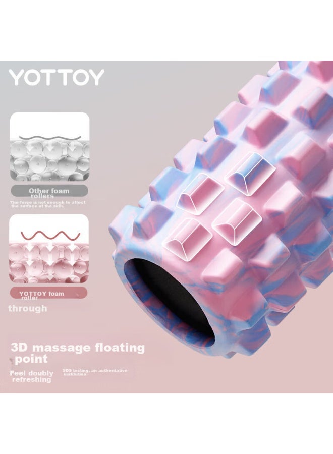 YOTTOY Yottoy Solid Fitness Equipment Foam Roller, Muscle Relaxation Massage Roller, Langya Yoga Column  - Image 2