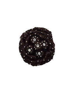 Maahal ™ Stone Design Juda Extension For Women And Girls Hair Accessories Juda Extensions For Bun Hair Styling Tool For Women (Brown)  - Image 2