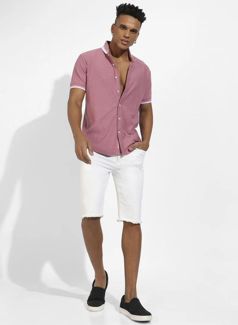 CAHOOT  Honeycomb Knit Shirt for Men | Best Price UAE