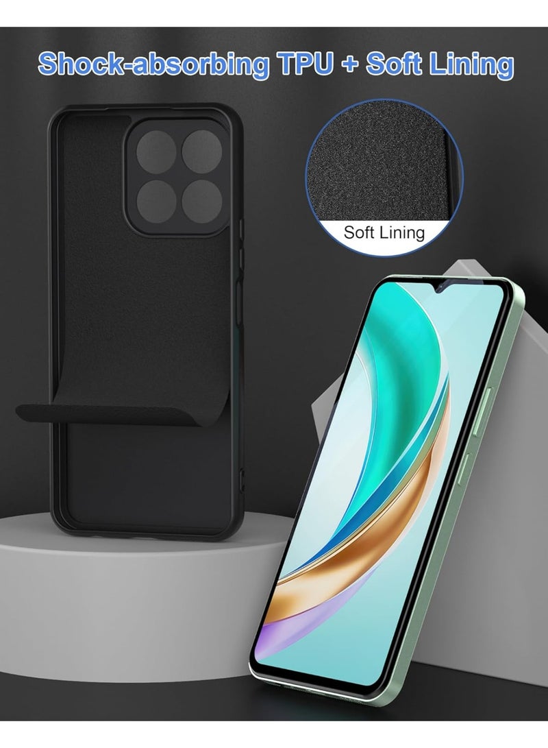 جراب لهاتف Honor X7d، جراب سيليكون ناعم، غطاء واقٍ خفيف الوزن، لمسة نهائية ناعمة، واقي للكاميرا، ممتص للصدمات، جراب أنيق متوافق مع Honor X7d - Image 5