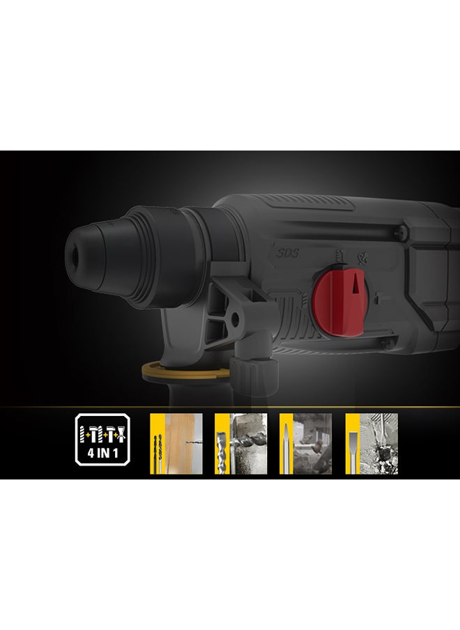 CATERPILLAR - CAT DX26 800W 26mm Rotary Hammer SDS Plus, 3J Impact  energy - Image 1
